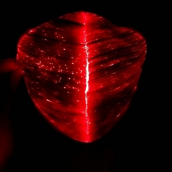 LED GLOW Mask Gray - Picture 2 of 9